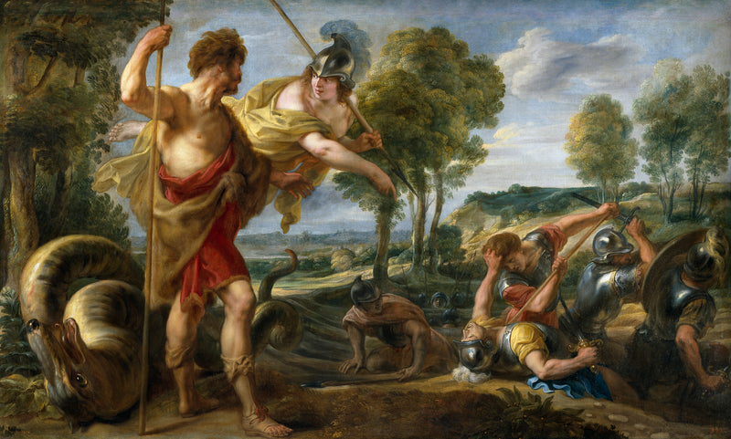 Cadmus et Minerve - Jacob Jordaens1