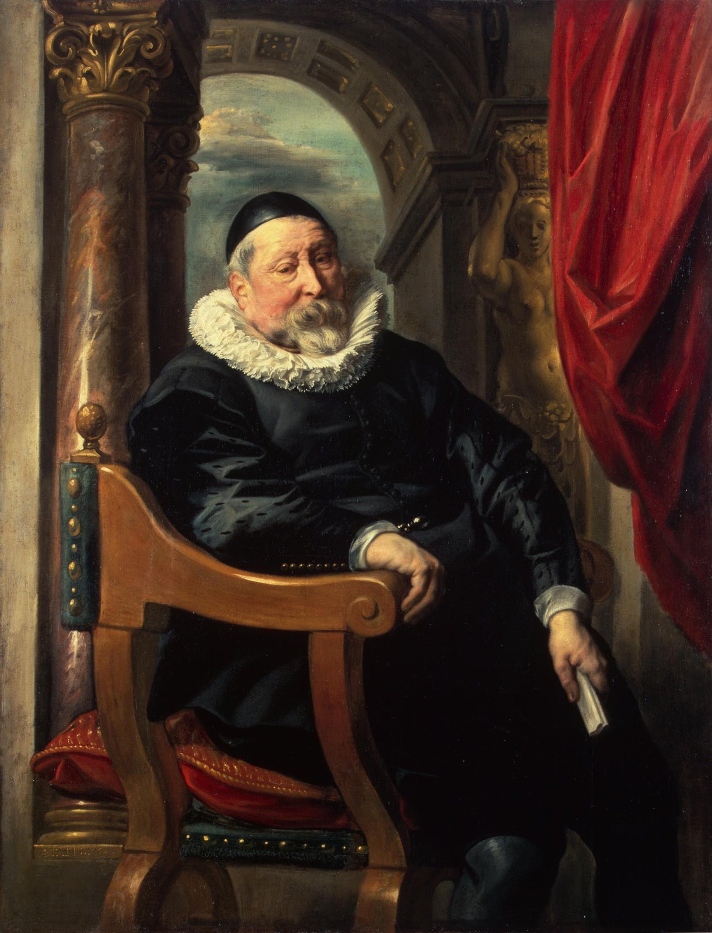 Portrait d'un vieil homme - Jacob Jordaens1