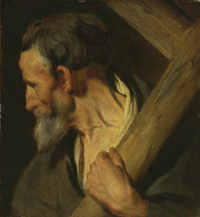 Étude pour l'apôtre saint André - Jacob Jordaens