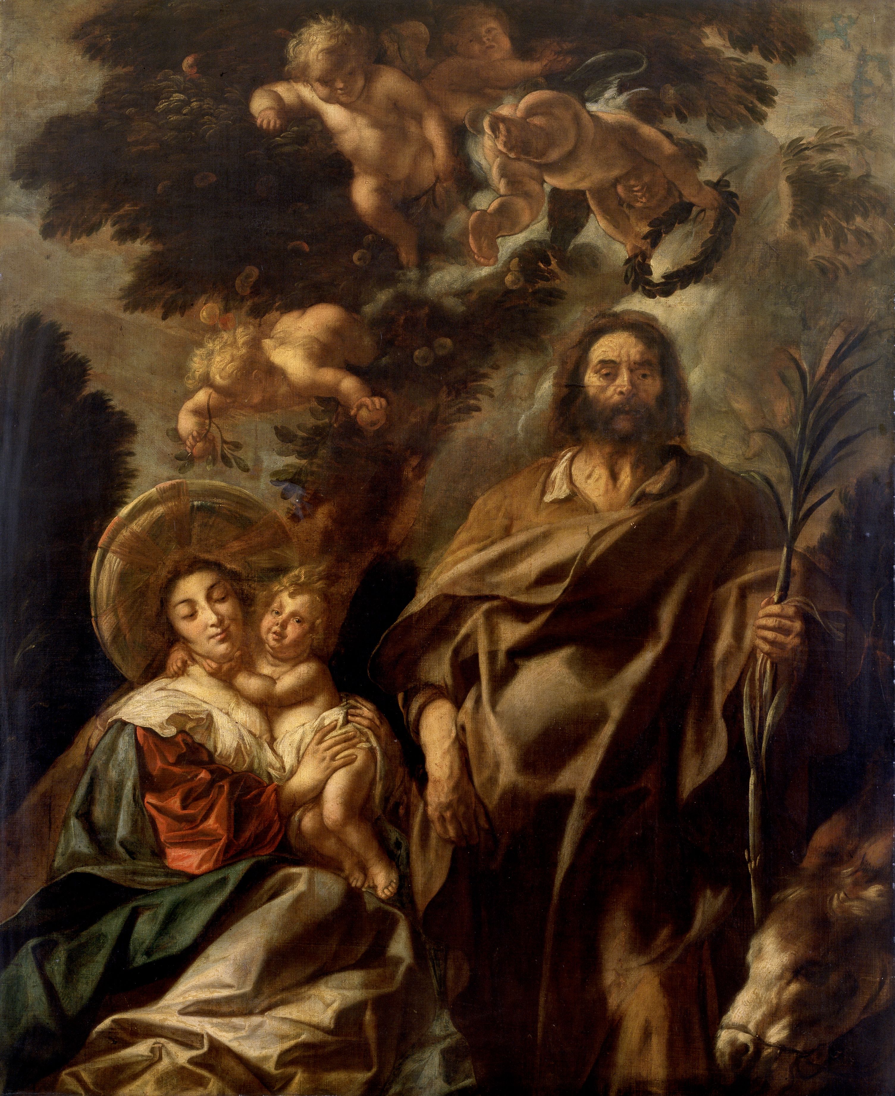 Le Repos pendant la fuite en Egypte - Jacob Jordaens