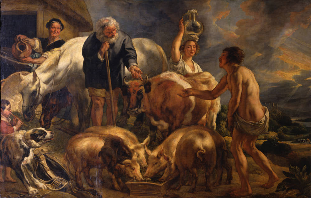 Le fils prodigue - Jacob Jordaens1