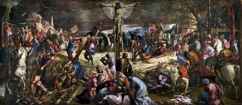 Ristiinnaulitseminen - Jacopo Tintoretto