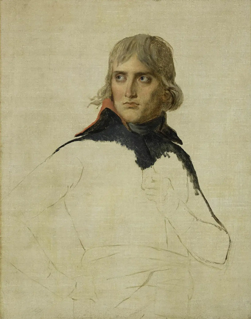 Bonaparten keskeneräinen muotokuva - Jacques-Louis David