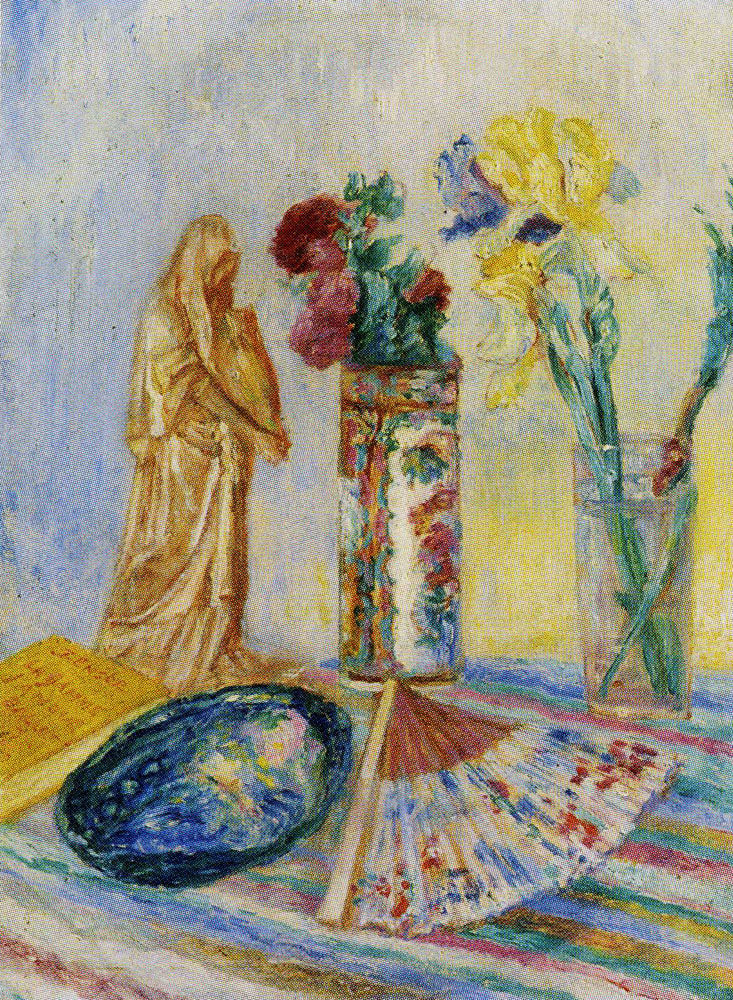 Chinoiseries, Flowers, Vases and Fans - James Ensor