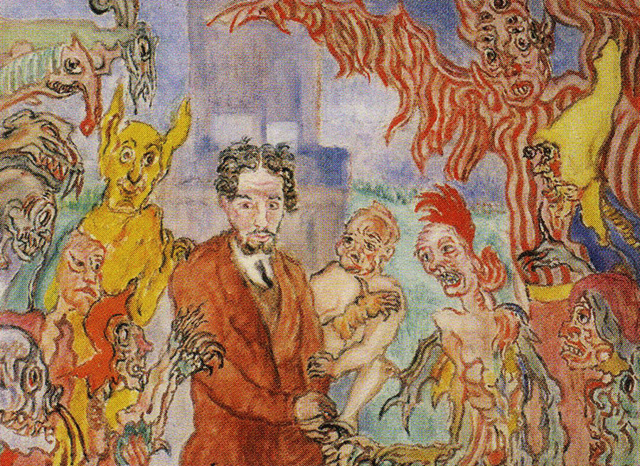 Demons Teasing Me - James Ensor