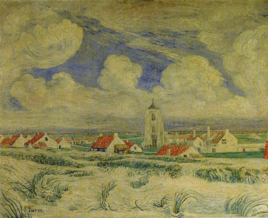 Large View of Mariakerke - James Ensor