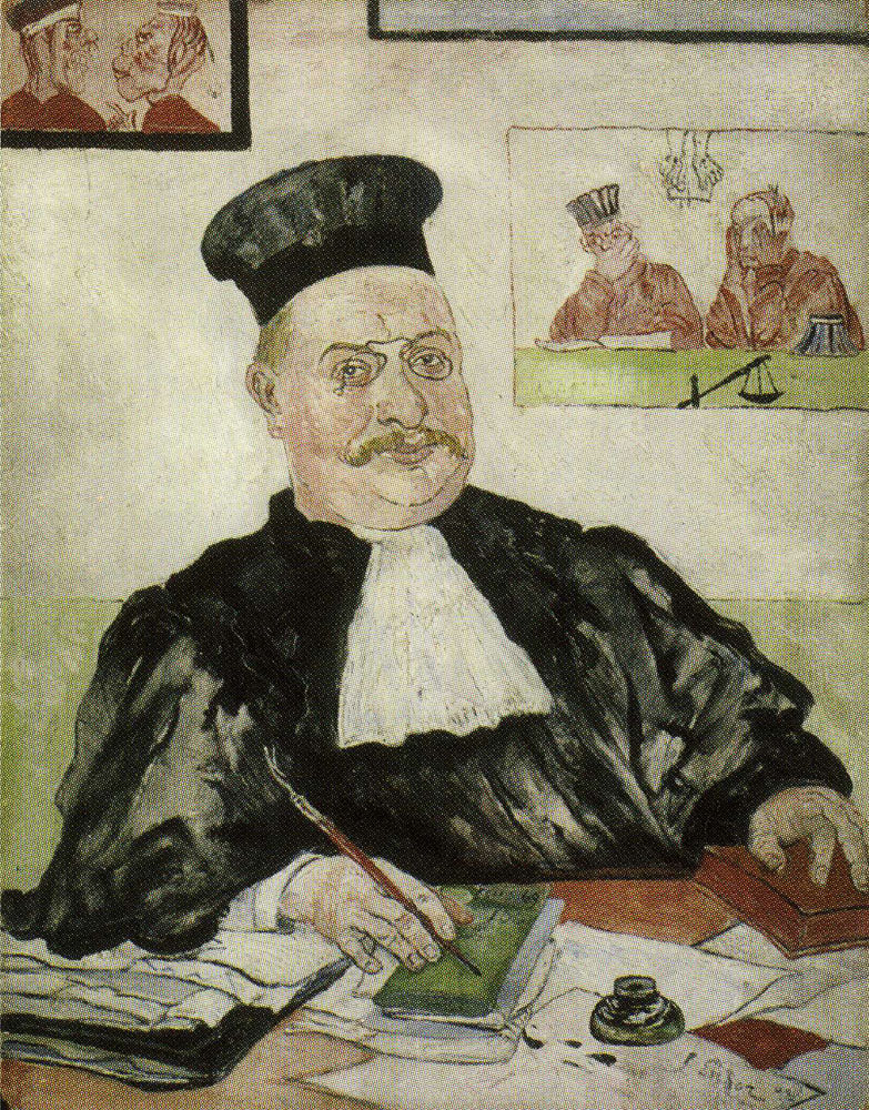 Portrait of Gustave Culus - James Ensor