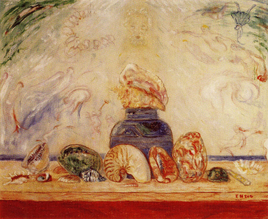 Seashells, Buxom Forms - James Ensor