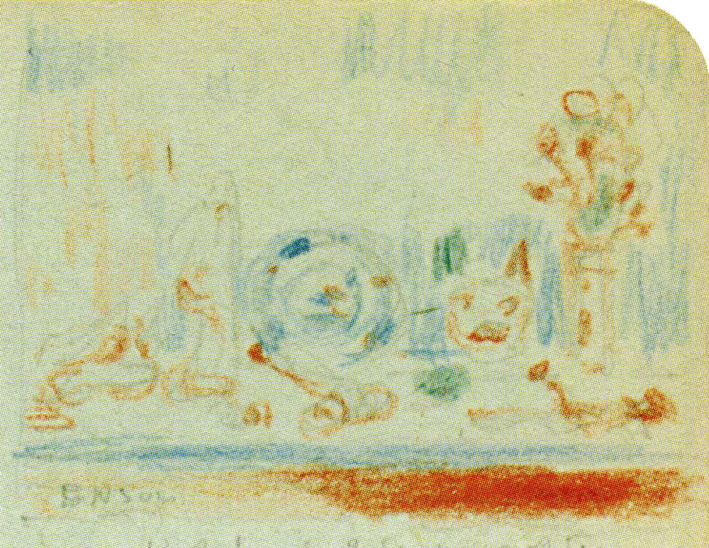 Vase, Mask, Seashells and Dish - James Ensor