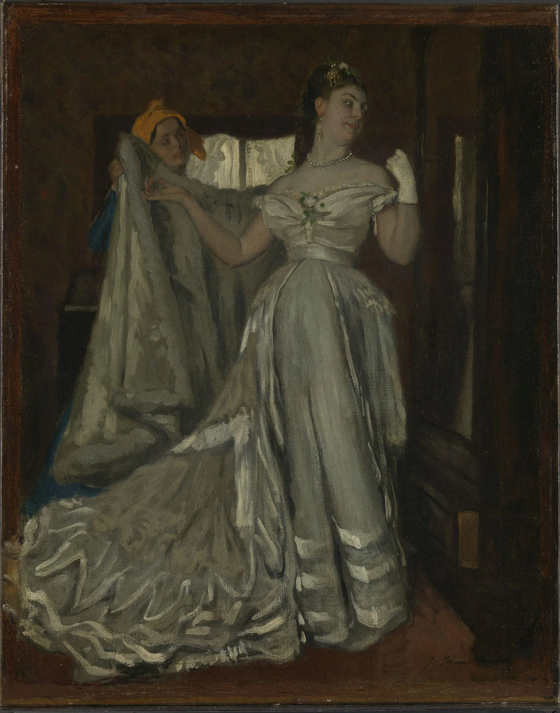 Rouva ja palvelustyttö - James Tissot