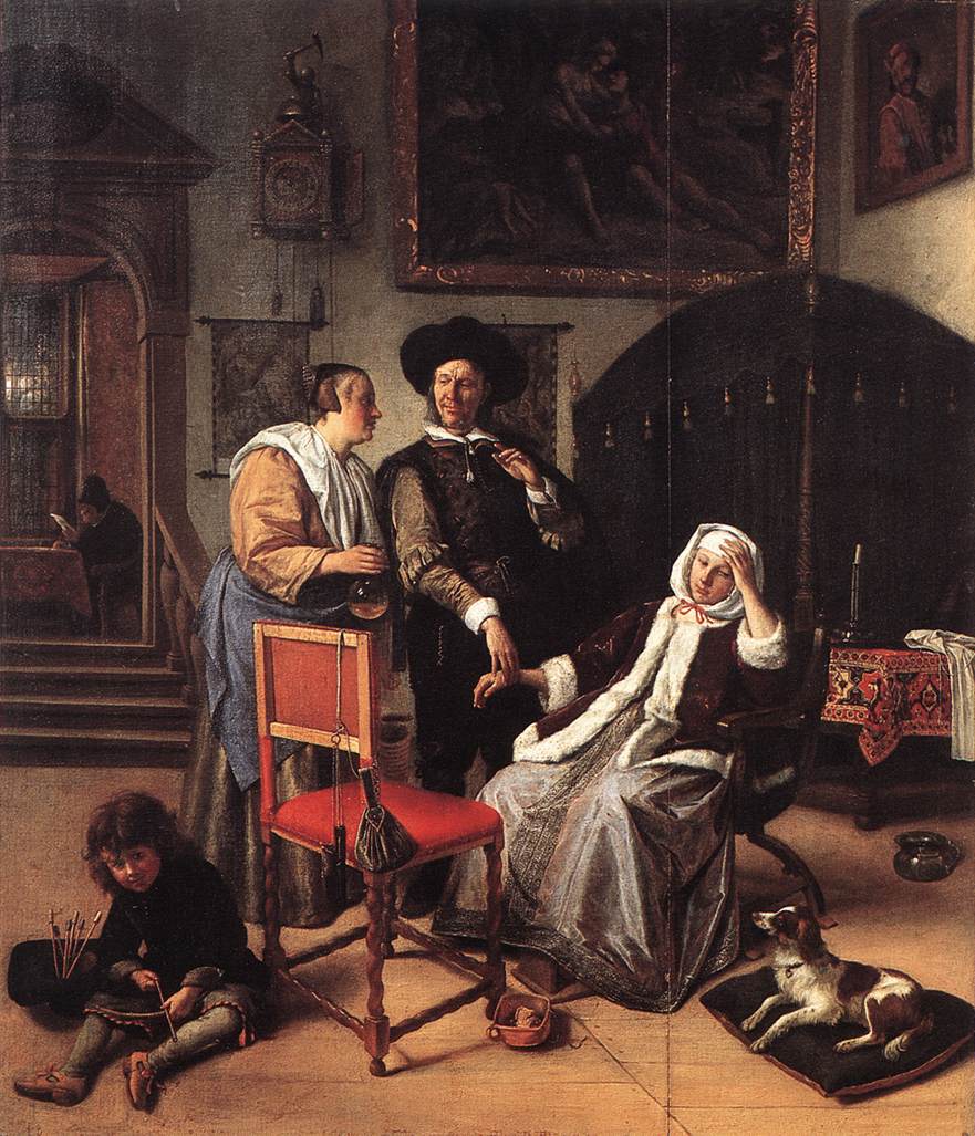 La visite du médecin - Jan Steen