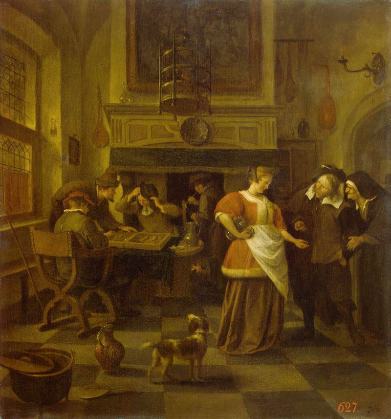 Scène de taverne - Jan Steen