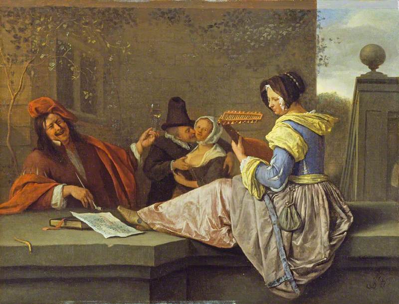 Le joueur de luth - Jan Steen