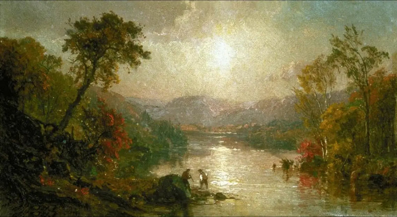 Syksyinen kesä - Jasper Francis Cropsey