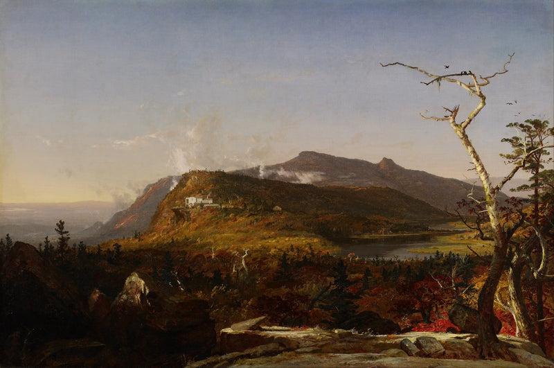 Vuoristotalo Catskill - Jasper Francis Cropsey