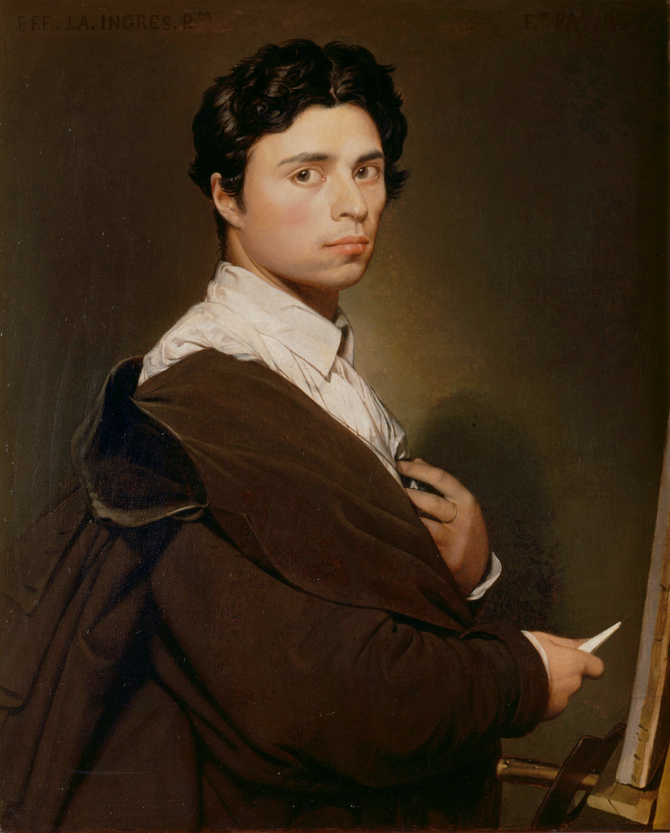 Itseportrai 24-vuotiaana - Jean-Auguste-Dominique Ingres
