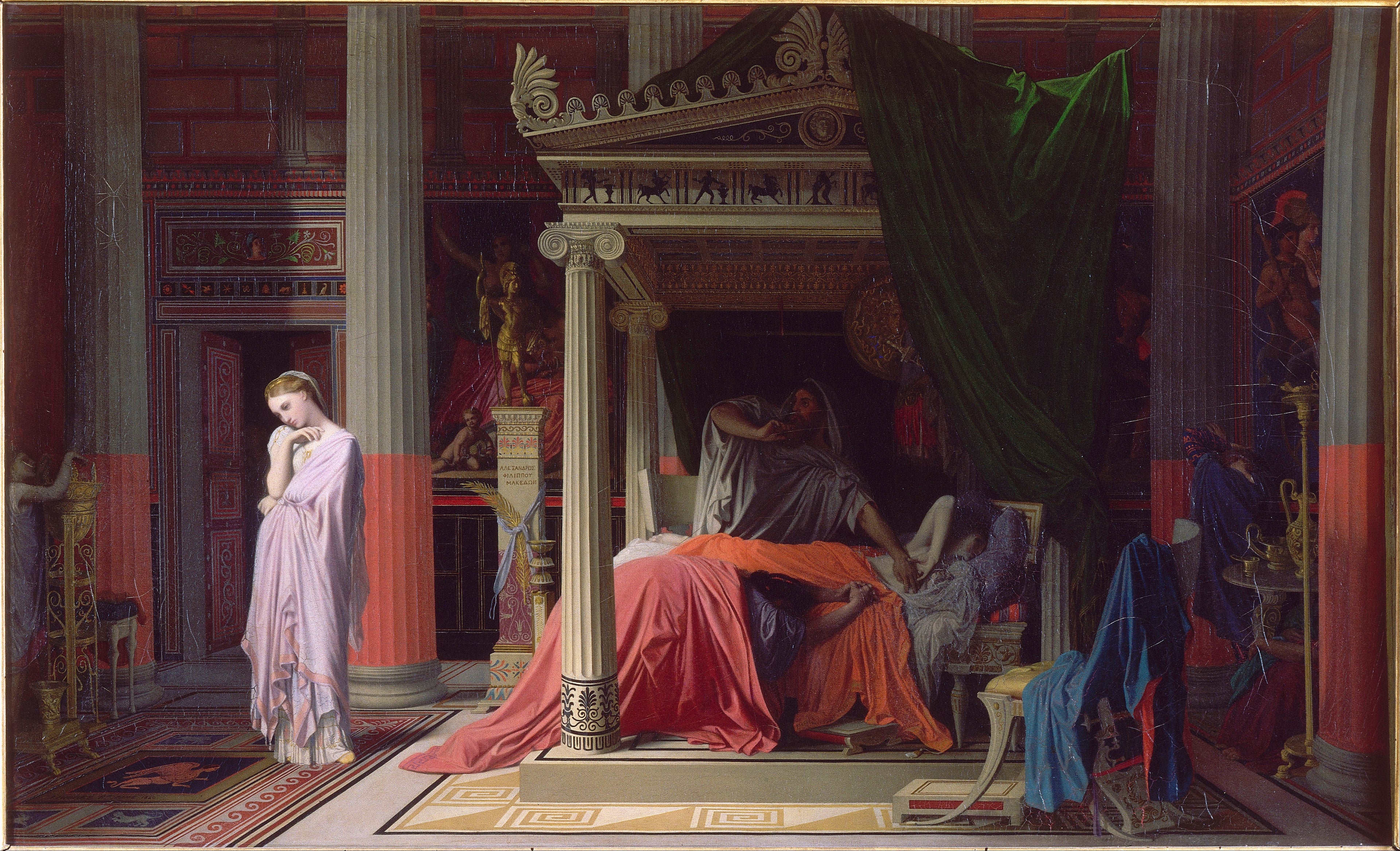 Antiokhoksen sairaus - Jean-Auguste-Dominique Ingres
