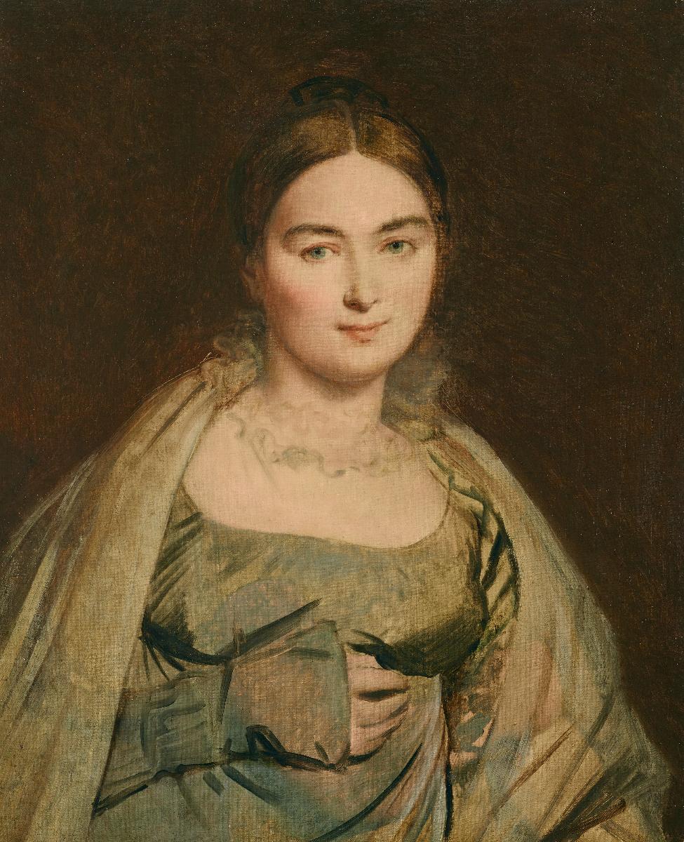 Madame Ingres, syntynyt Madeleine Chapelle - Jean-Auguste-Dominique Ingres