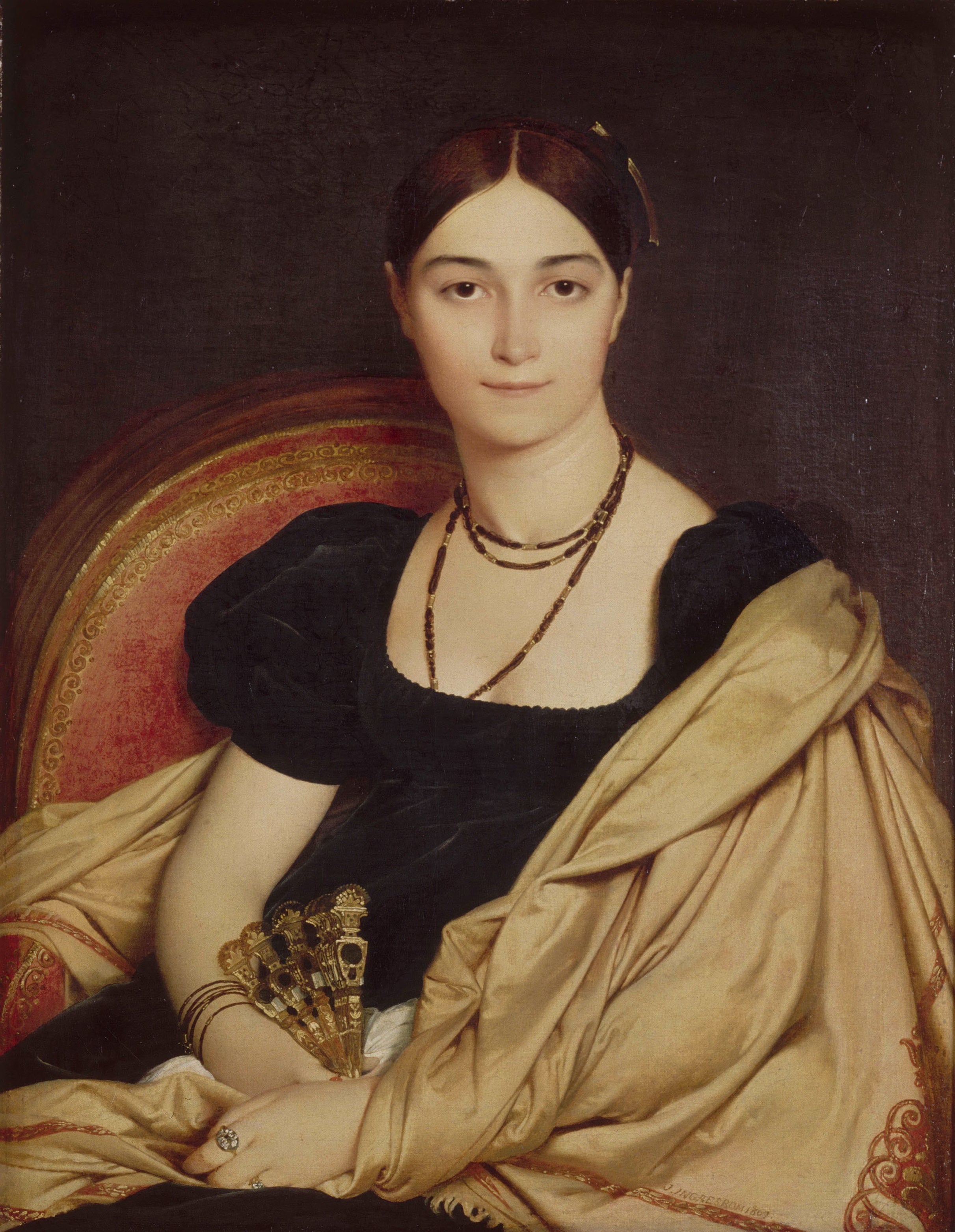 Madame Duvauceyn muotokuva - Jean-Auguste-Dominique Ingres
