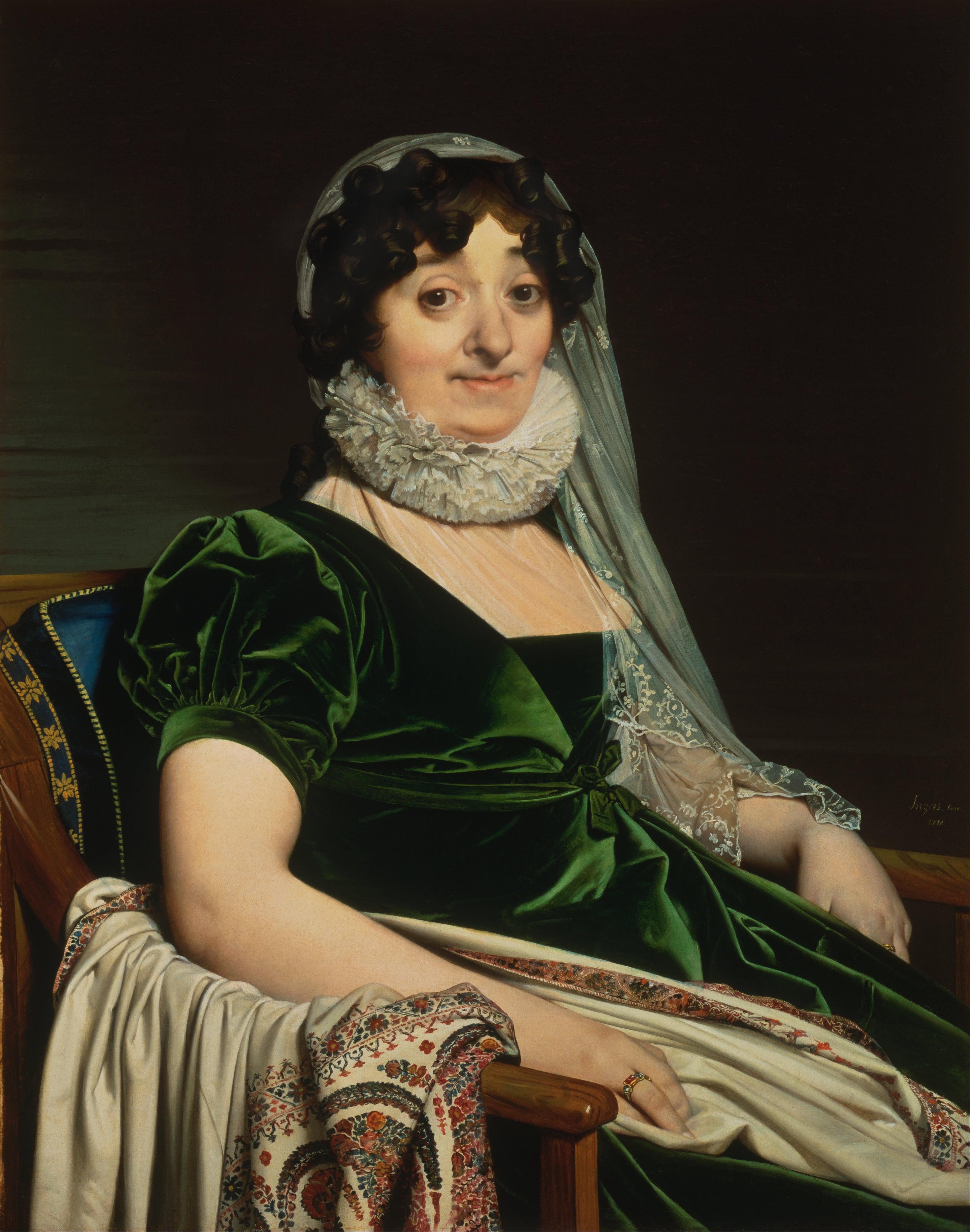Tournonin kreivittären muotokuva - Jean-Auguste-Dominique Ingres