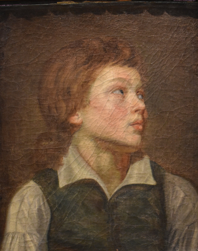 Poikavauvan pää - Jean-Baptiste Greuze