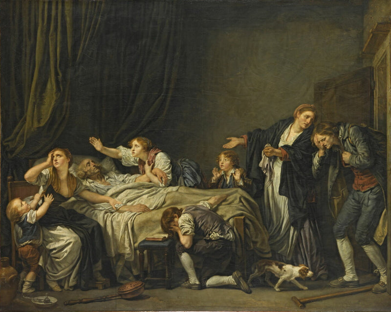 Rangaistu poika - Jean-Baptiste Greuze