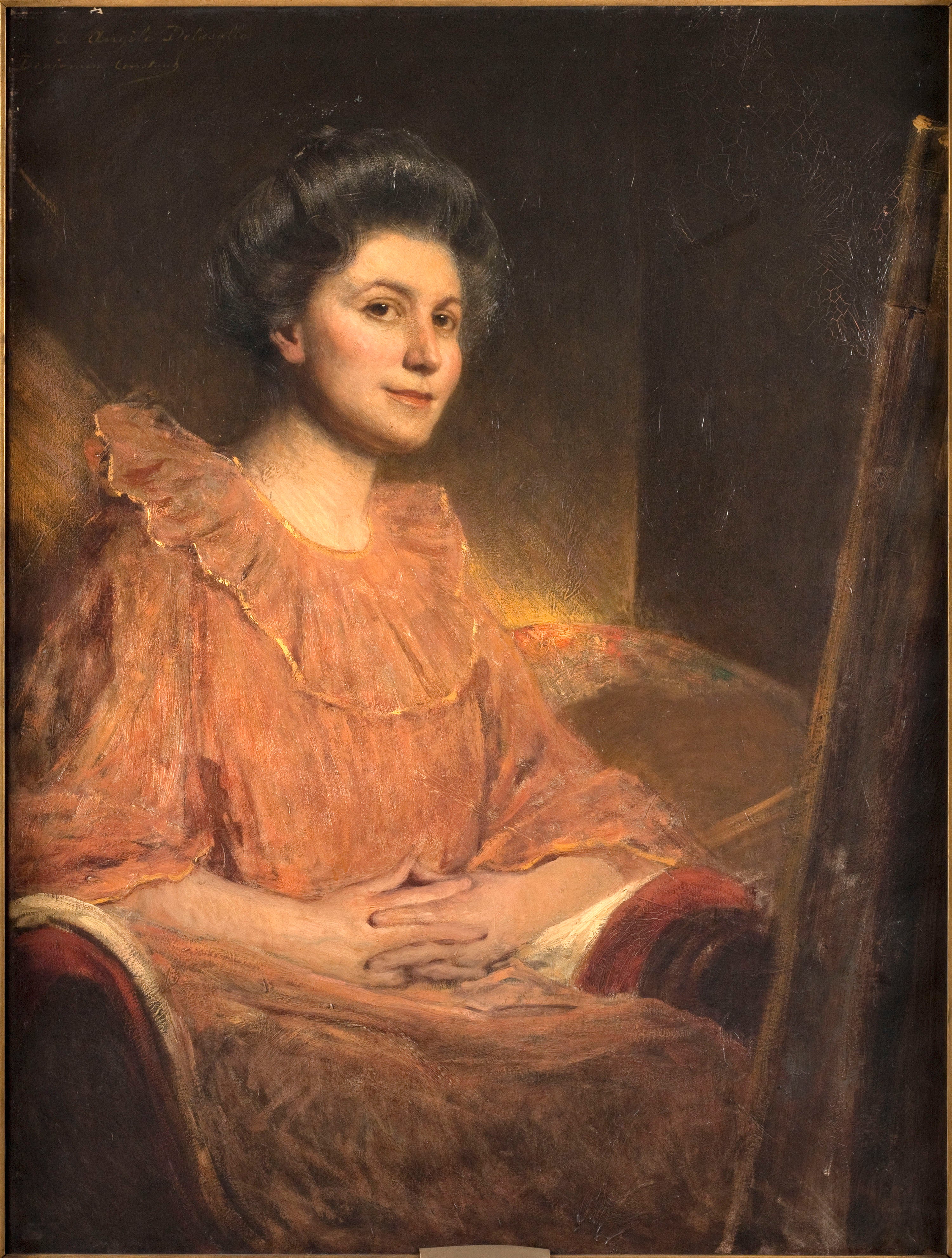 Portrait d'Angèle Delasalle - Jean-Joseph Benjamin-Constant