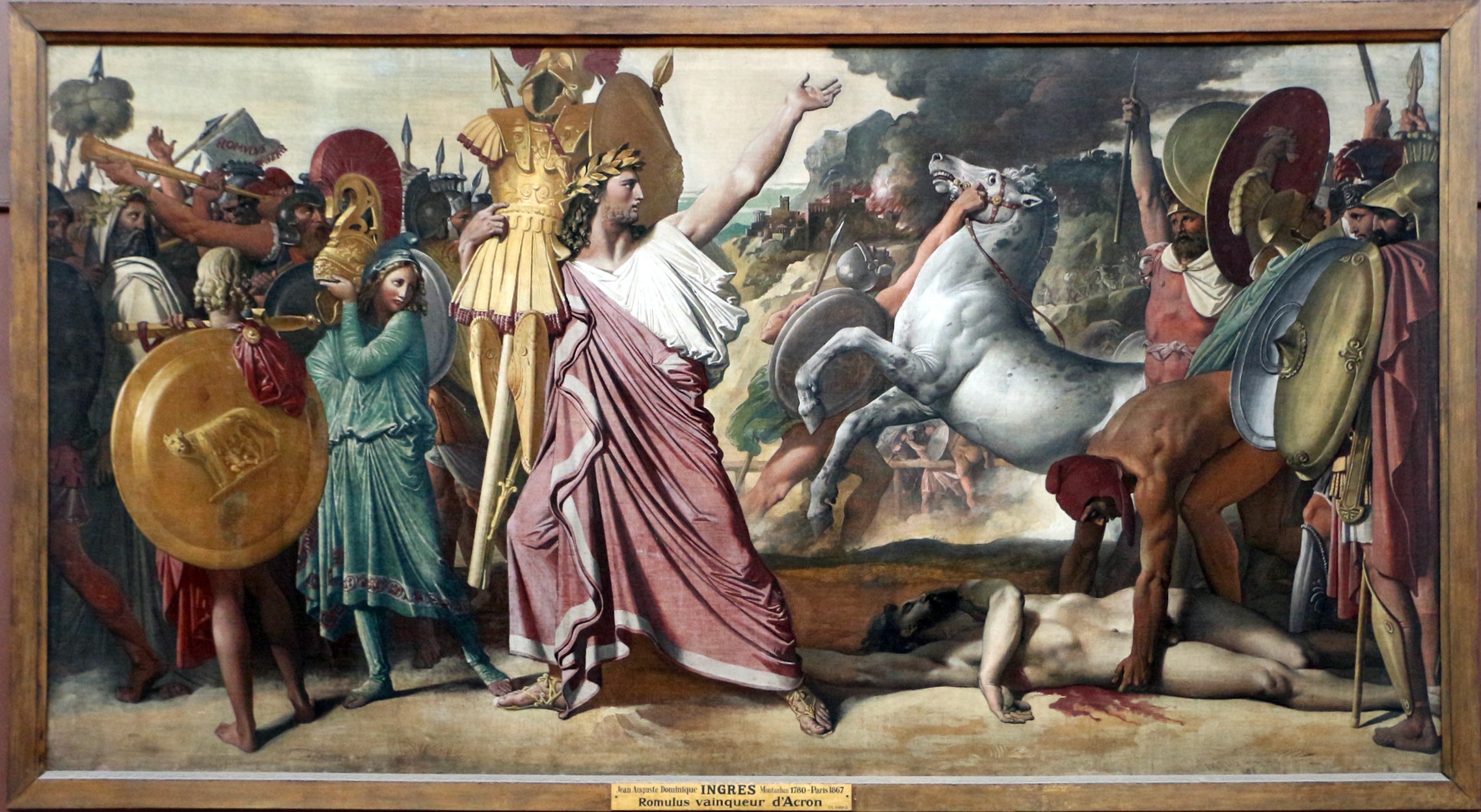 Romulus, Acronin voittaja - Jean-Auguste-Dominique Ingres