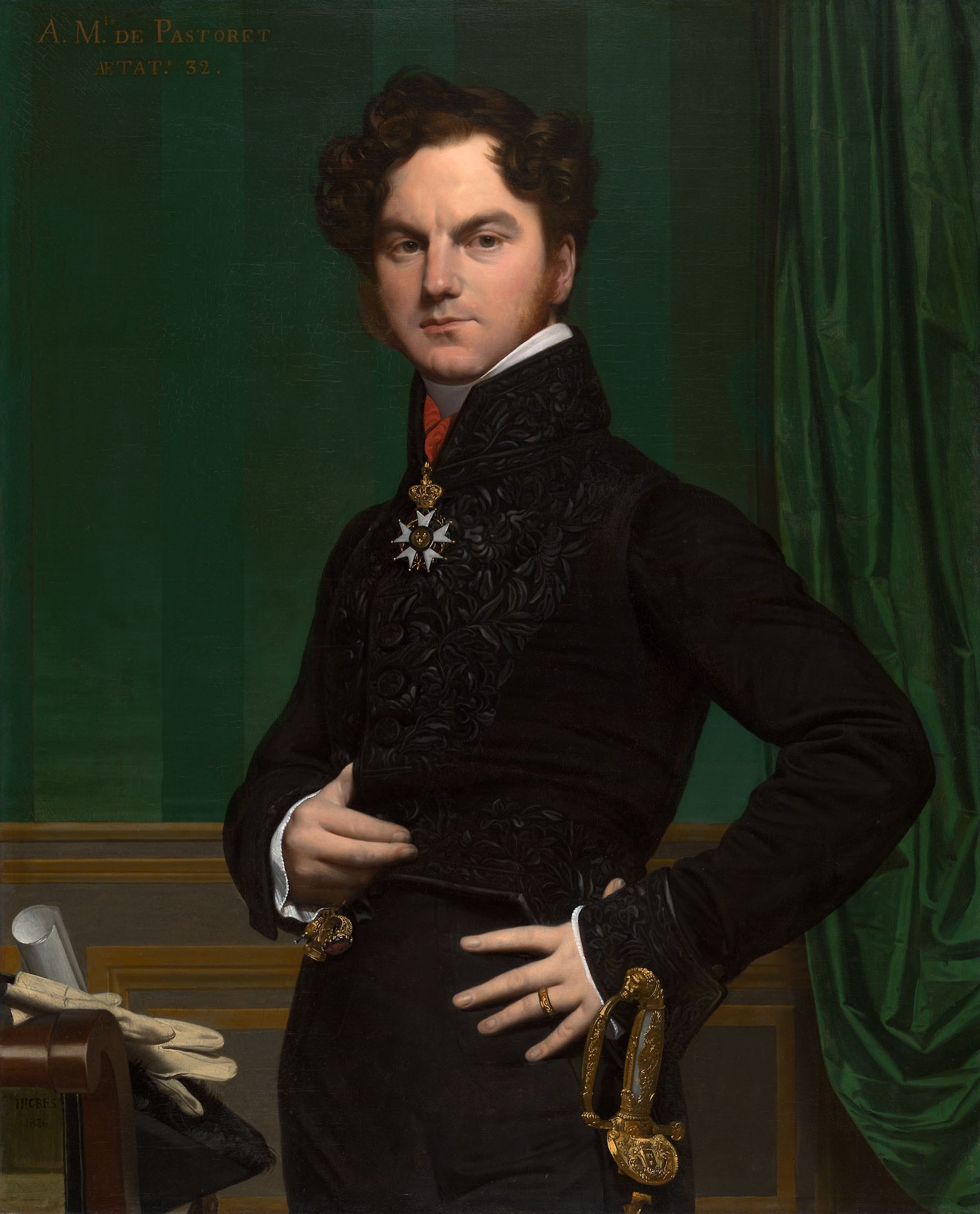 Grafi Amédée-David de Pastoret - Jean-Auguste-Dominique Ingres