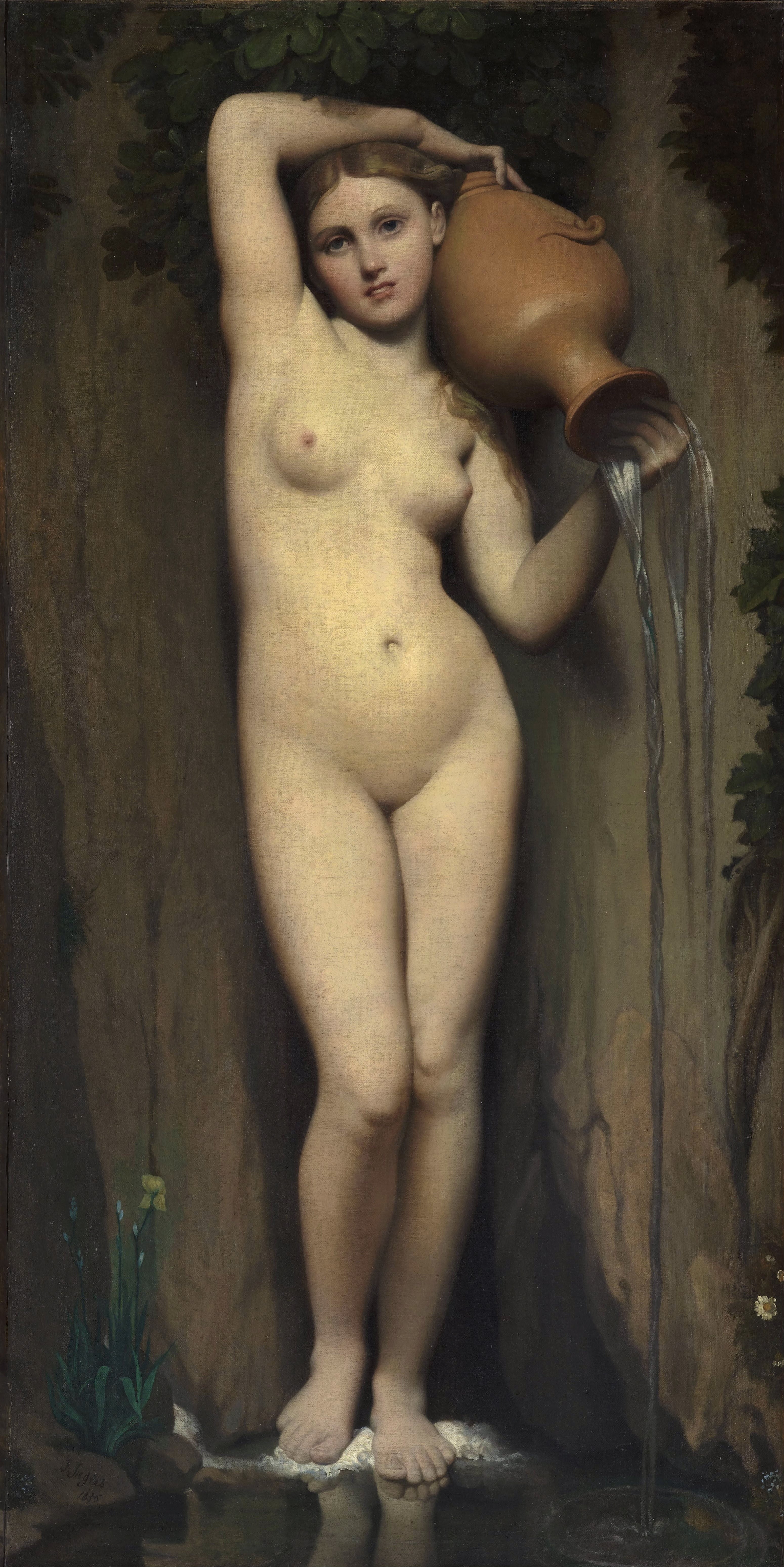 Lähde - Jean-Auguste-Dominique Ingres