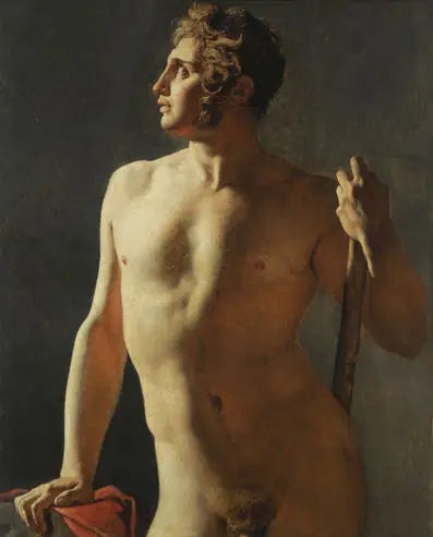 Torso (maalattu puolihahmo) - Jean-Auguste-Dominique Ingres