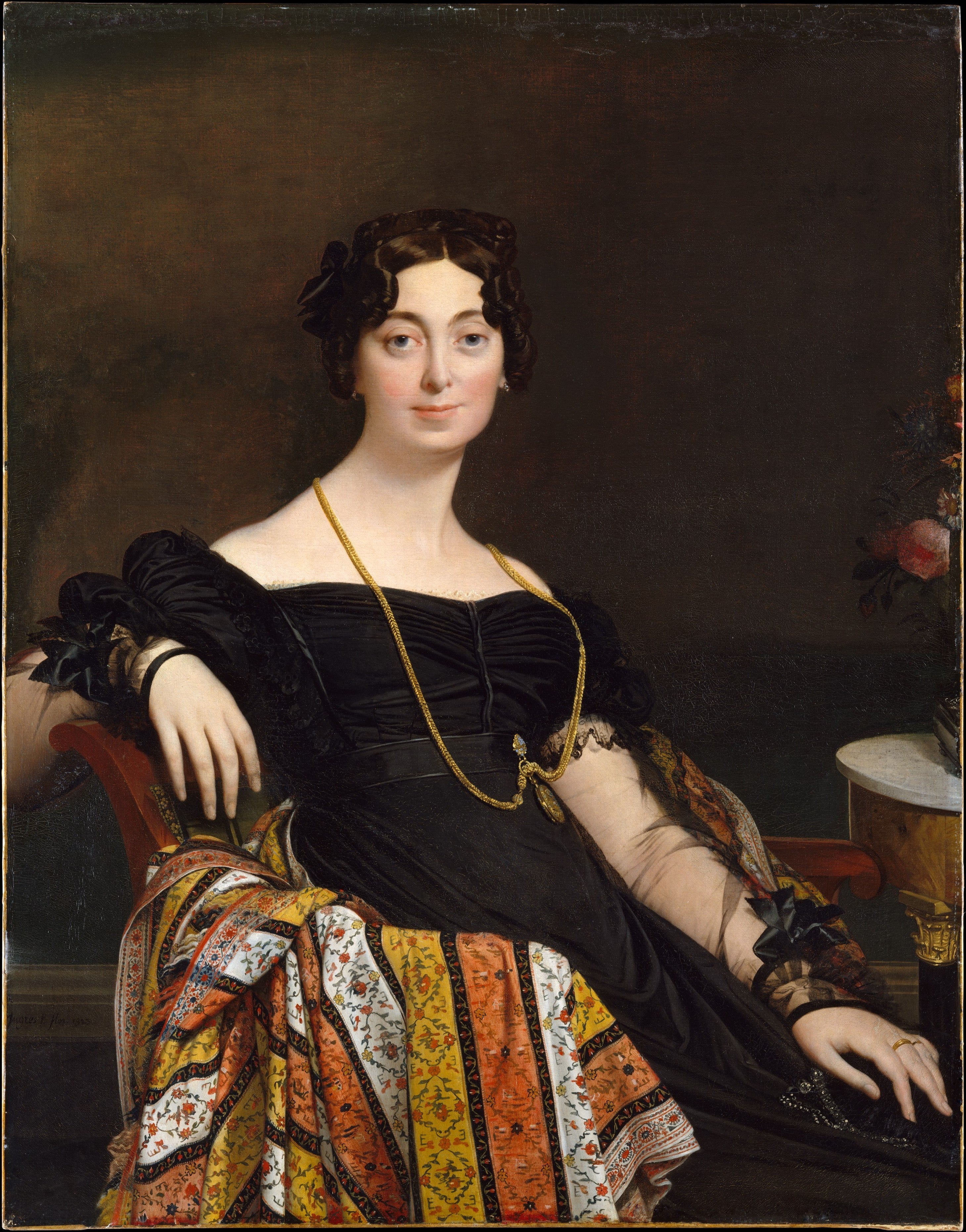 Rouva Jacques-Louis Leblanc (Françoise Poncelle) - Jean-Auguste-Dominique Ingres