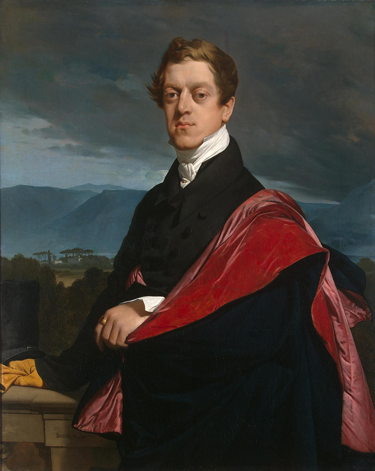Grafi Nicolas Dimitrievitch Gouriev - Jean-Auguste-Dominique Ingres
