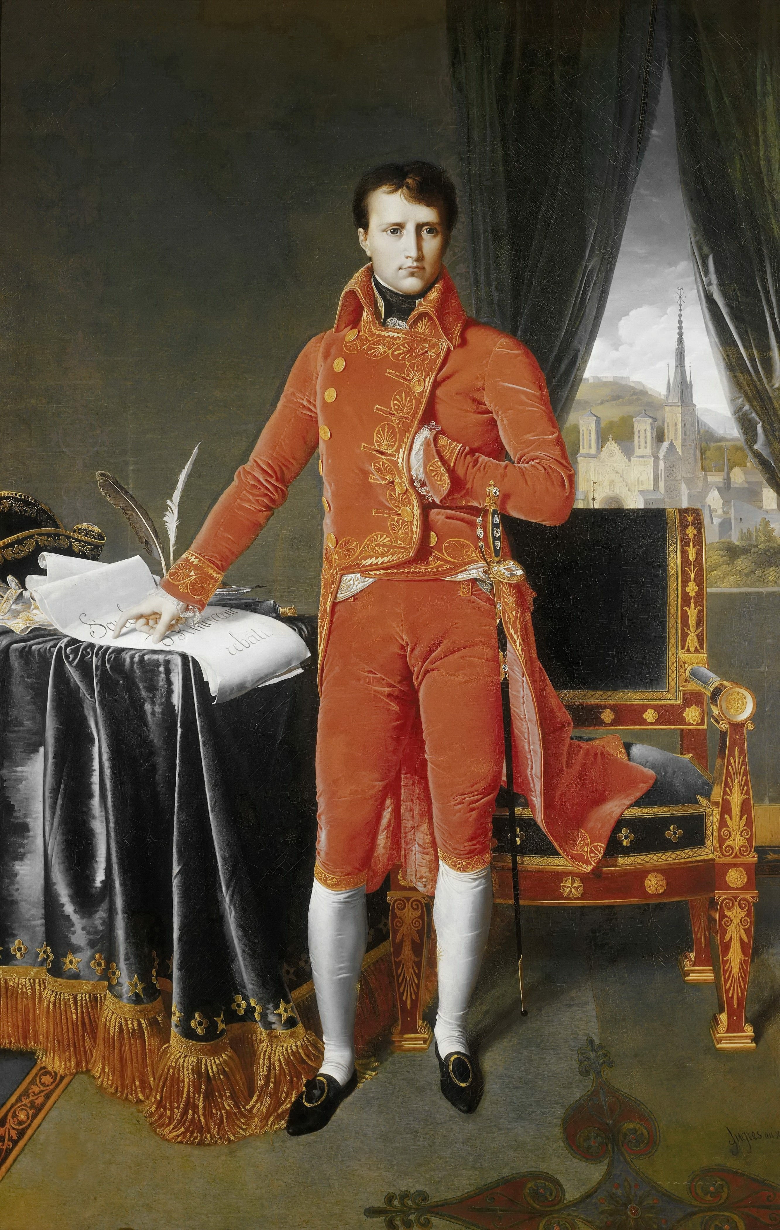 Bonaparte, ensimmäinen konsuli - Jean-Auguste-Dominique Ingres