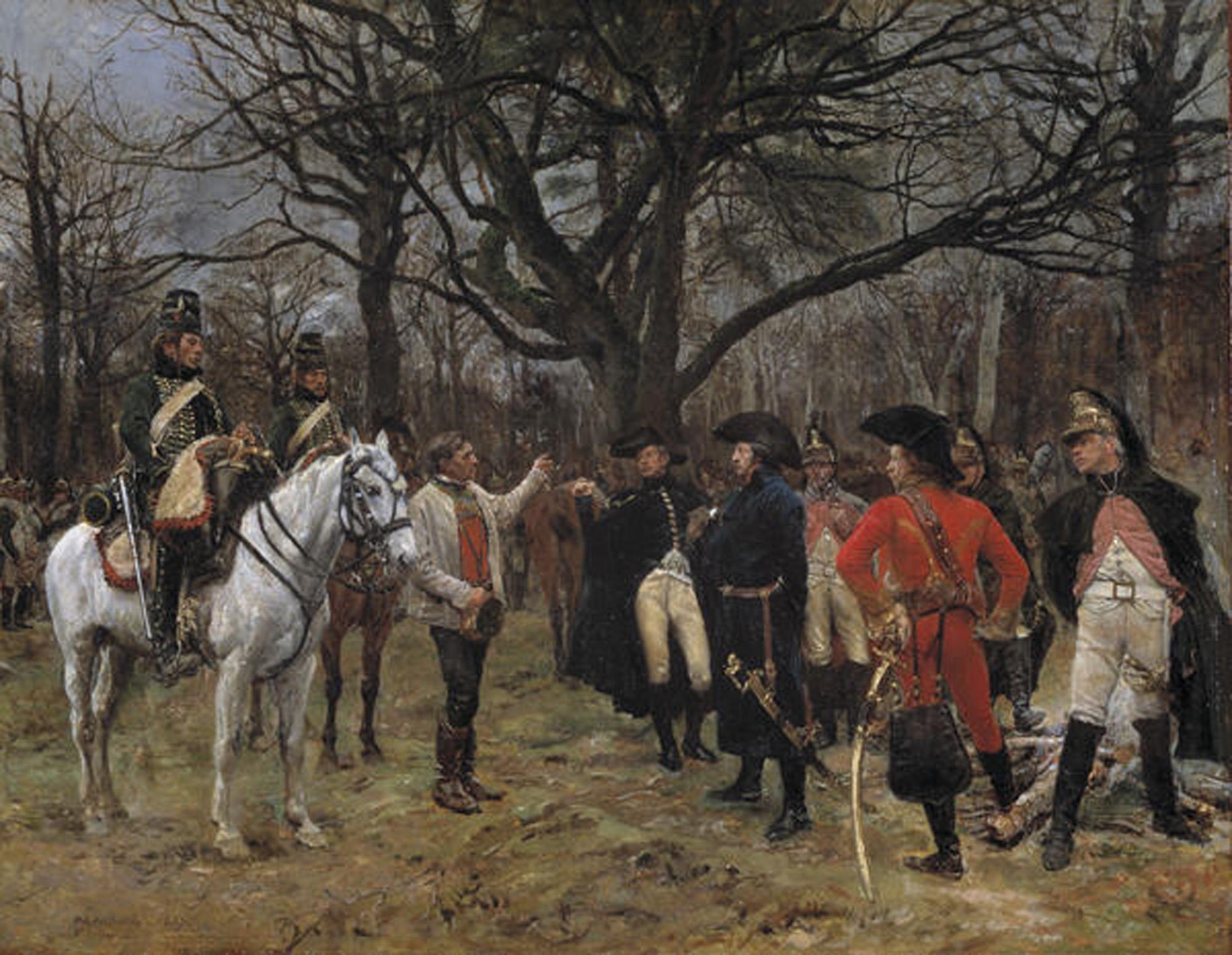 Information (Général Desaix et le Paysan) - Ernest Meissonier