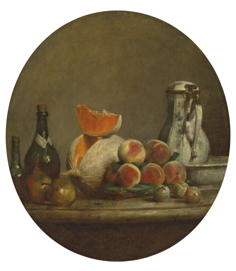 Le Melon entamé - Jean Siméon Chardin