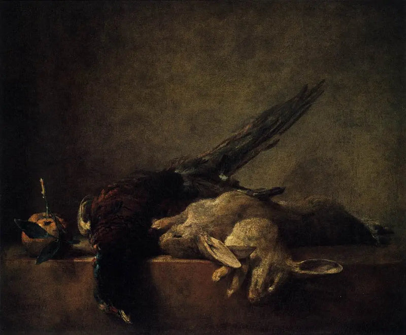 Luonnonkuvaelma riistalla - Jean Siméon Chardin