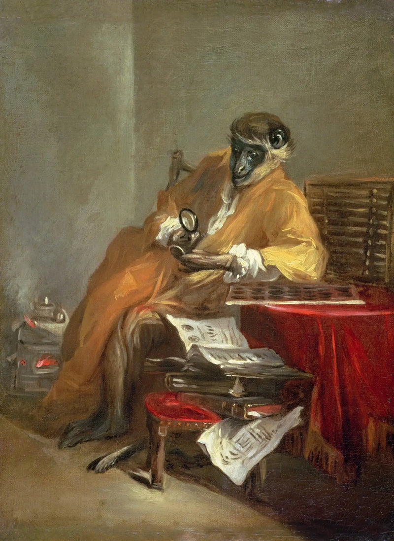 Le Singe Antiquaire - Jean Siméon Chardin
