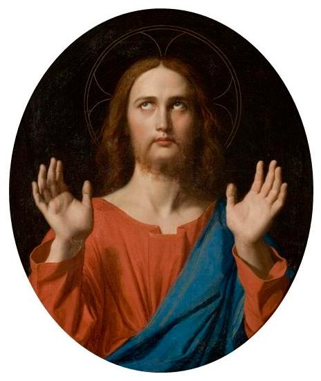 Kristuksen siunaus - Jean-Auguste-Dominique Ingres