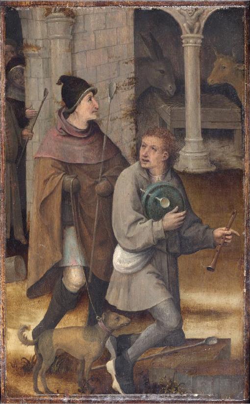 Kaksi paimenta - Hieronymus Bosch