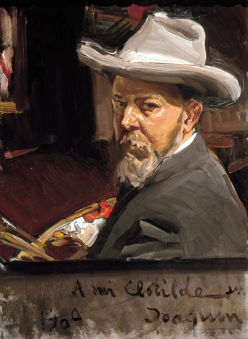 Itseportraietti (1909) - Joaquín Sorolla