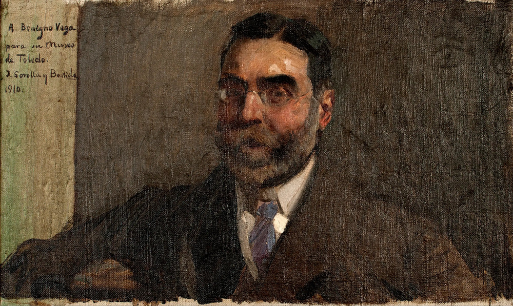 Reproduction du tableau « Portrait du marquis de Vega-Inclán - Joaquín Sorolla » par Alpha Reproduction en peinture à l’huile