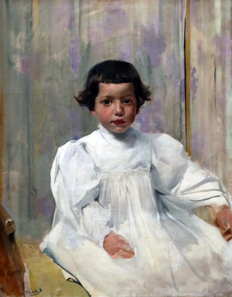 Joaquín Sorolla García valkoisena - Joaquín Sorolla