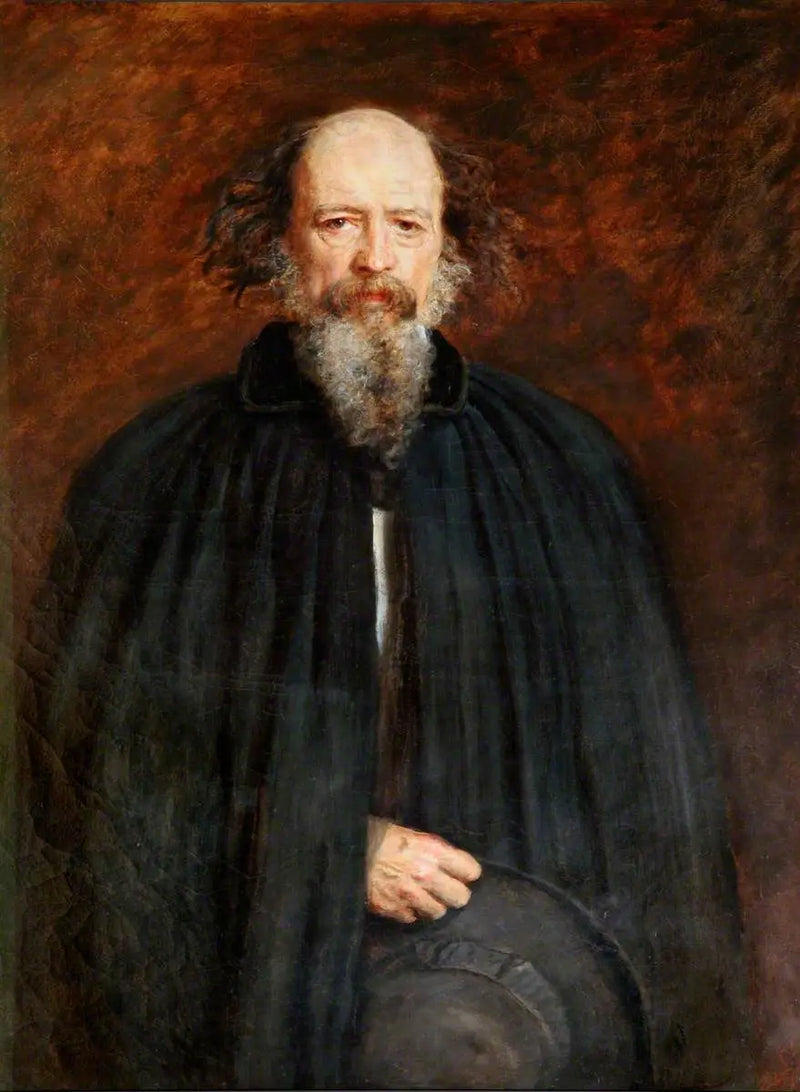 Alfred Tennyson (1809–1892), ensimmäinen Tennysonin paroni, FRS - John Everett Millais