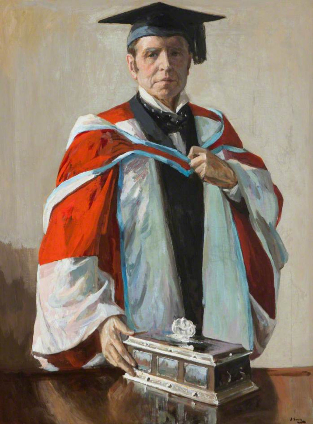 Omakuva, Hopeinen arkku - John Lavery