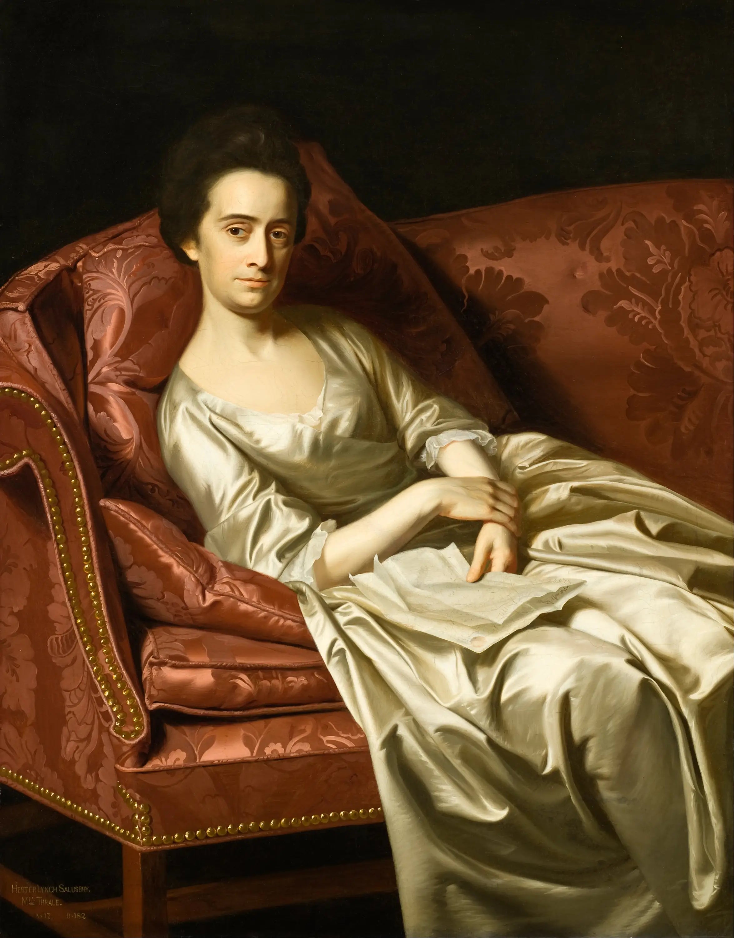 Portrait d’une dame - John Singleton Copley - Alpha Reproduction