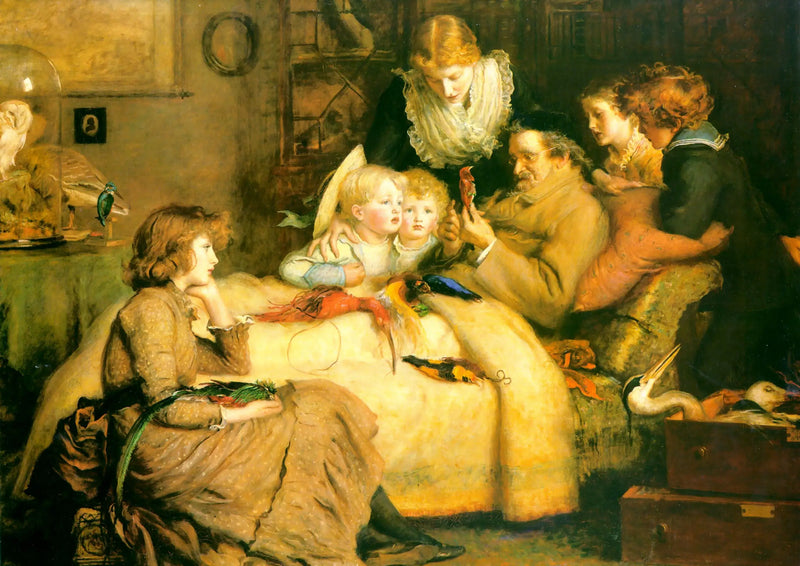 Dominoiva intohimo - John Everett Millais