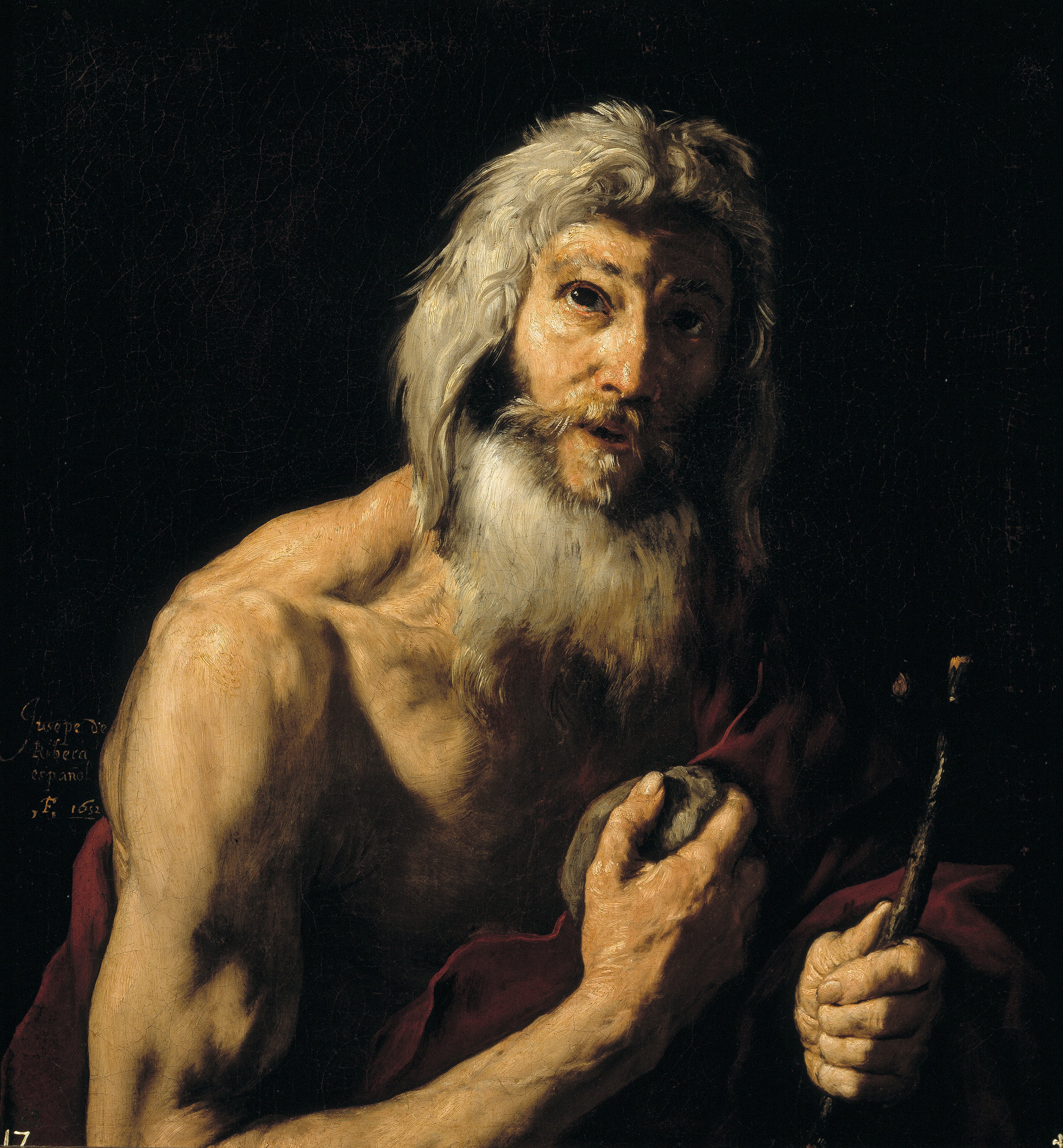 Saint Jérôme pénitent - Jusepe de Ribera - Alpha Reproduction