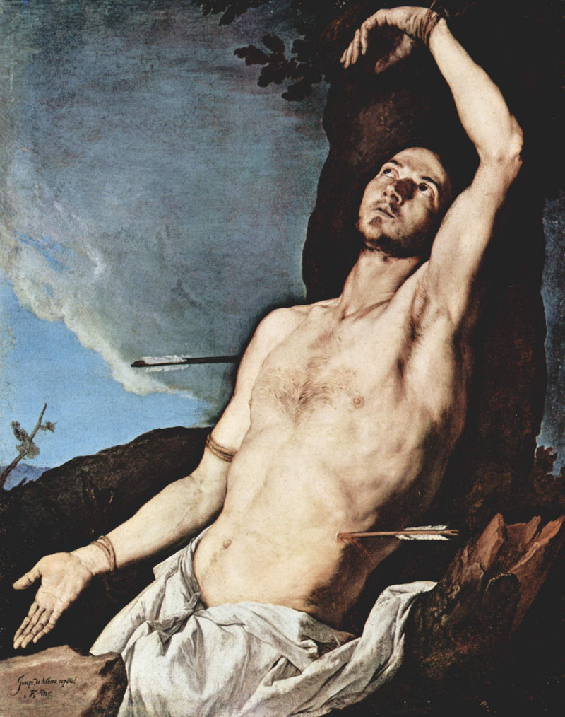 Pyhä Sebastianin marttyyri - Jusepe de Ribera