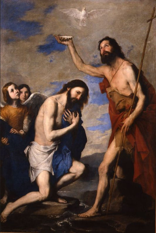 Kristuksen kaste - Jusepe de Ribera